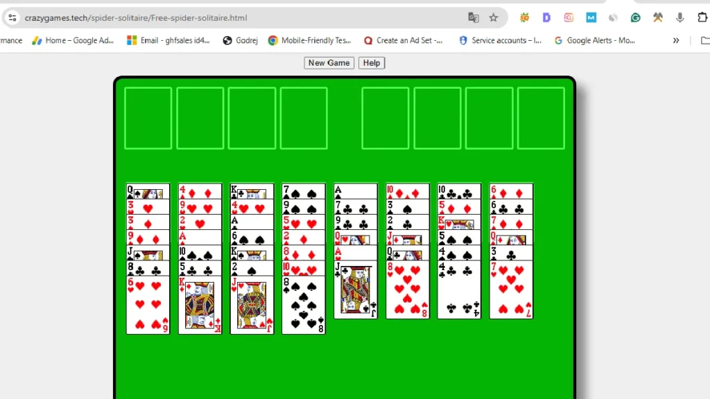 Free Spider Solitaire Games Online Play on CrazyGames.tech: Ultimate Guide for 2025